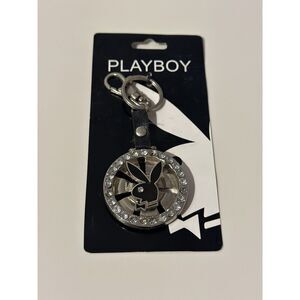 RARE, PLAYBOY Bunny Vintage Spinner Key Chain